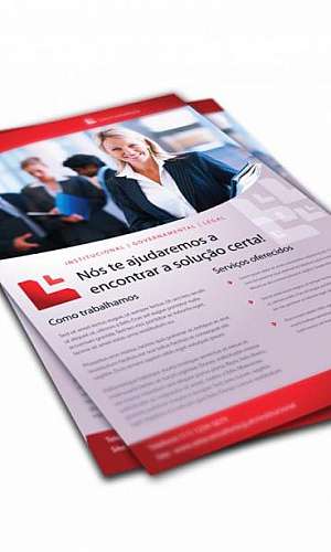 Flyer de divulgação Flyer de divulgação